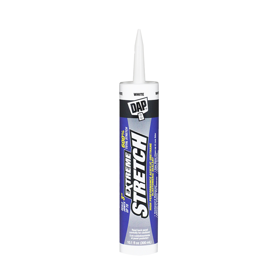 DAP EXTREME STRETCH Acrylic Urethane Premium Elastomeric Sealant White
