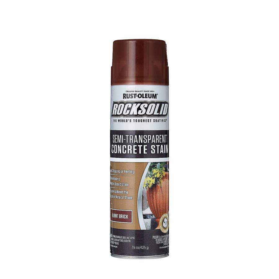 Rocksolid Semi Transparent Concrete Stain Aerosol Burnt Brick - Alrais ...