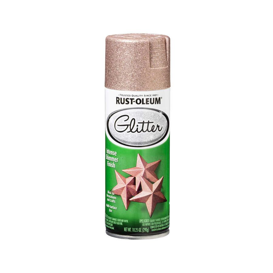 Specialty Glitter Spray Paint Rose Gold Alrais Trading